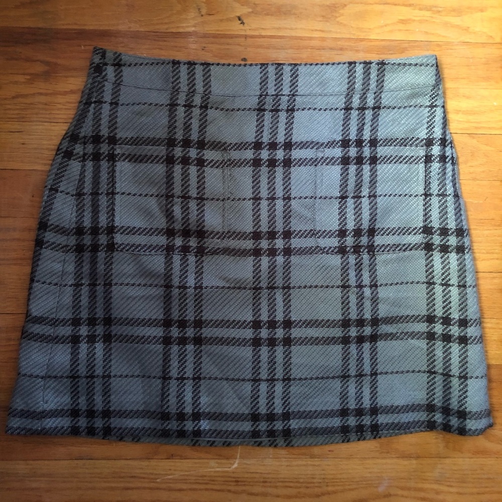 J Crew Plaid Skirt